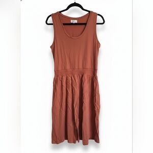 24/7 By Maurices XL Sleeveless Rust Dress